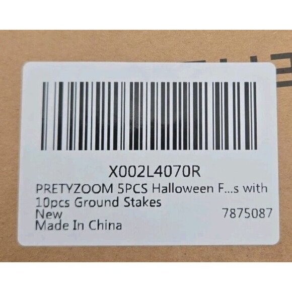 Halloween Party Kit 7 Piece In Total 3 Tombstones 16 Skulls 48 Lights Pumpkin - Picture 4 of 13